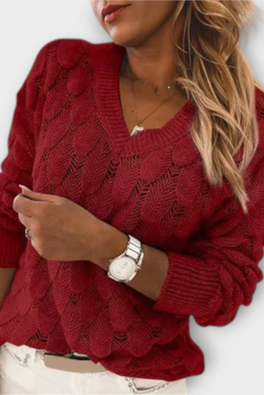 Agnes | V-hals sweater