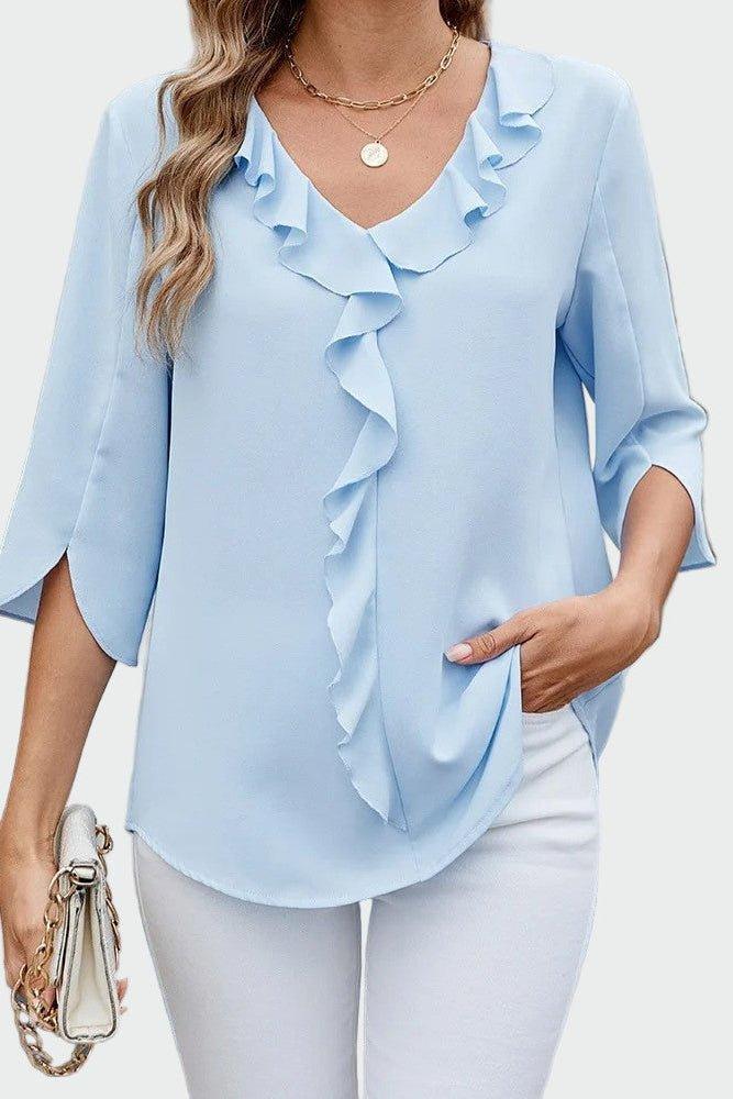 Andrea | Sort bluse