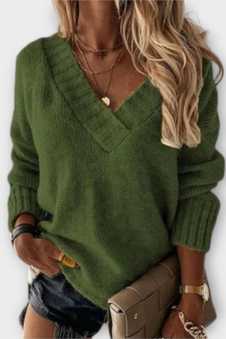Anette | V-hals sweater