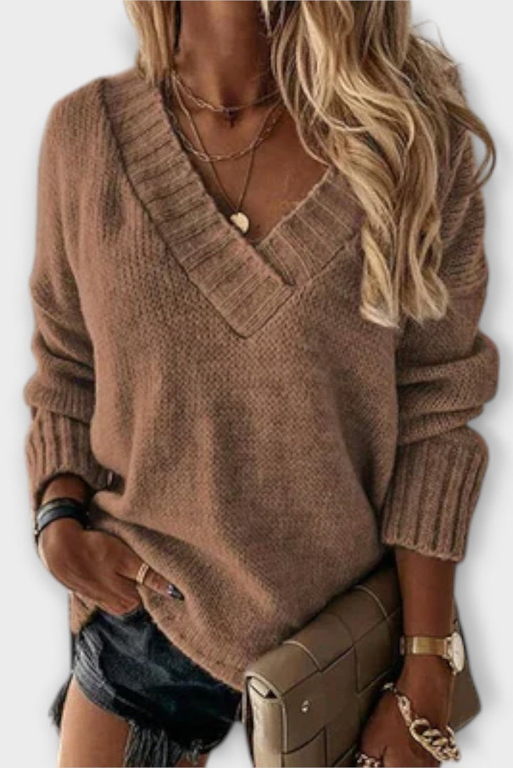 Anette | V-hals sweater