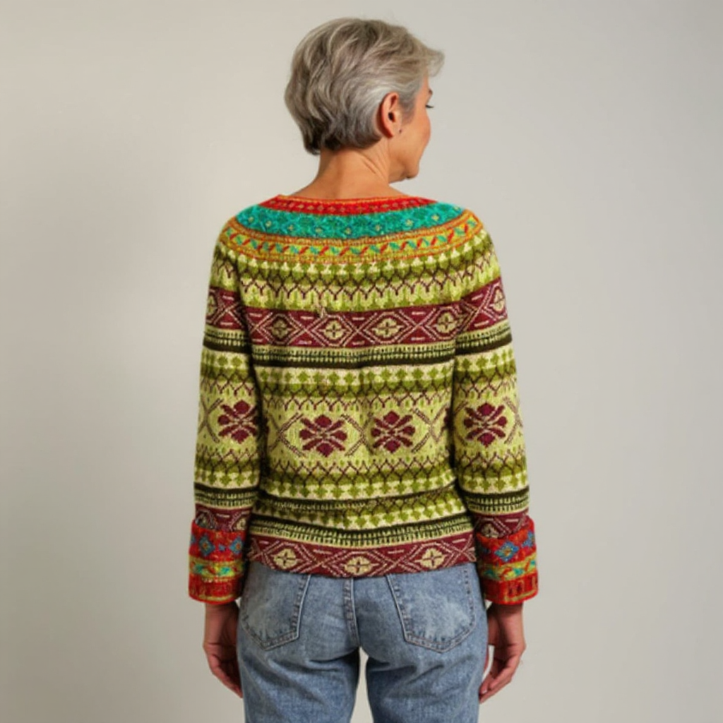 Caitlin | Vintage Island-pullover
