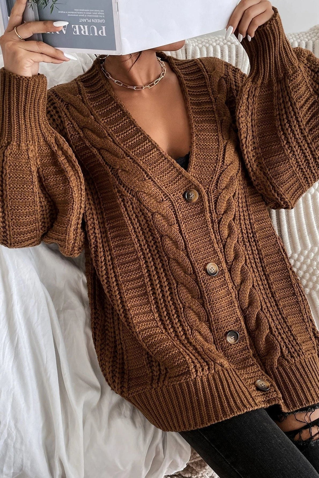 Saga | Oversized Cardigan