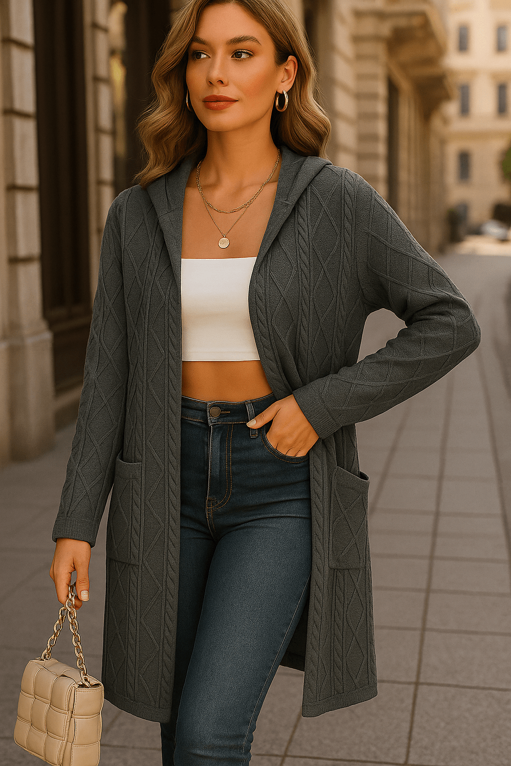 Zienna | Strikket jakke
